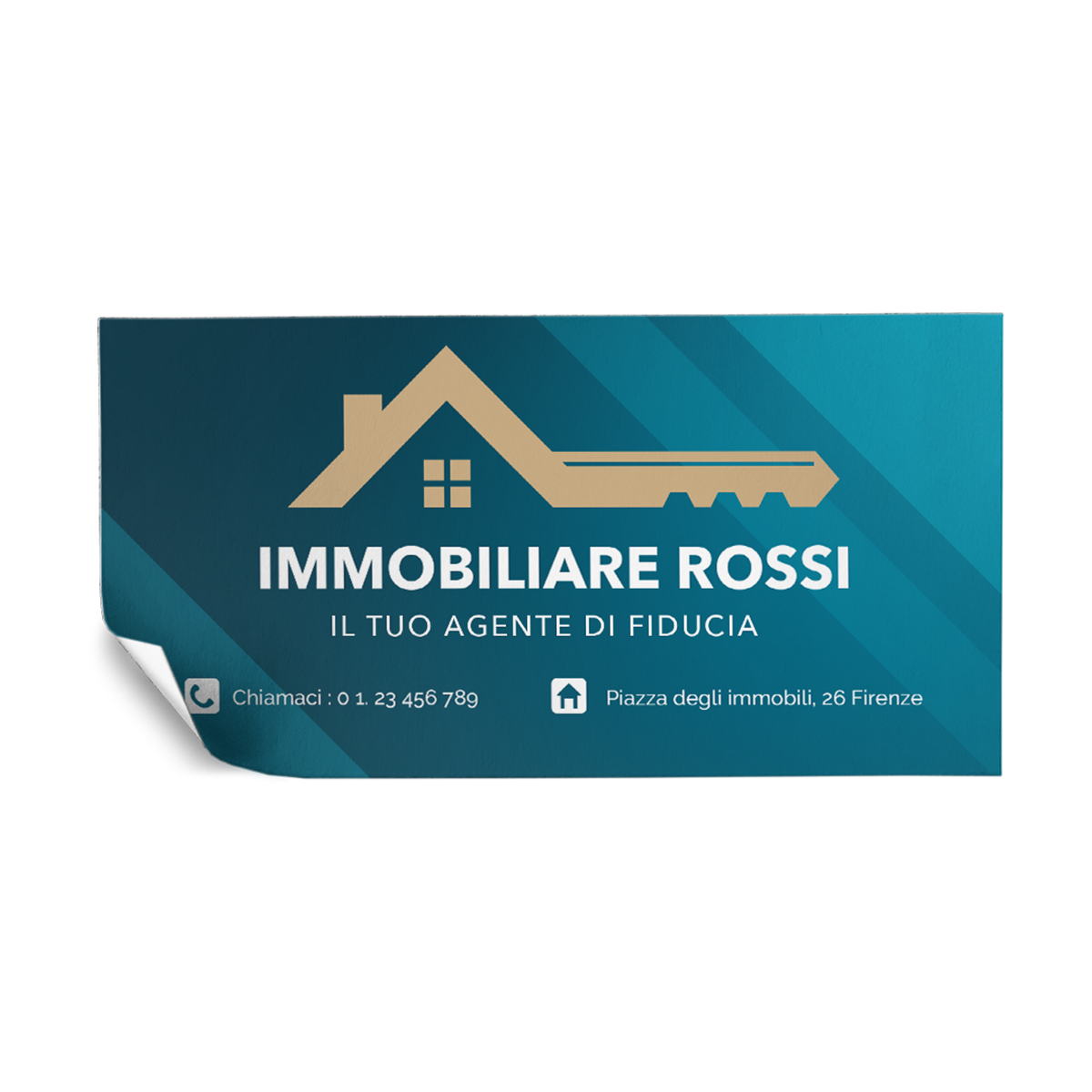 50 Stickers Personalizzati in Polipropilene Bianco, in 24/48 ore | Stampa e Stampe