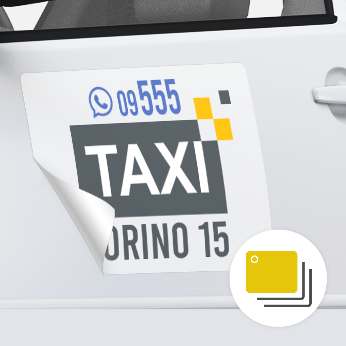 Adesivo Personalizzato Auto - Microforato One Way, in 24/48 ore | Stampa e Stampe