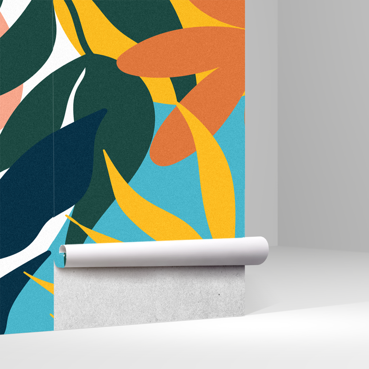 Carta da Parati Personalizzata 100x100cm - Non Adesiva - Effetto stucco, in 24/48 ore | Stampa e Stampe