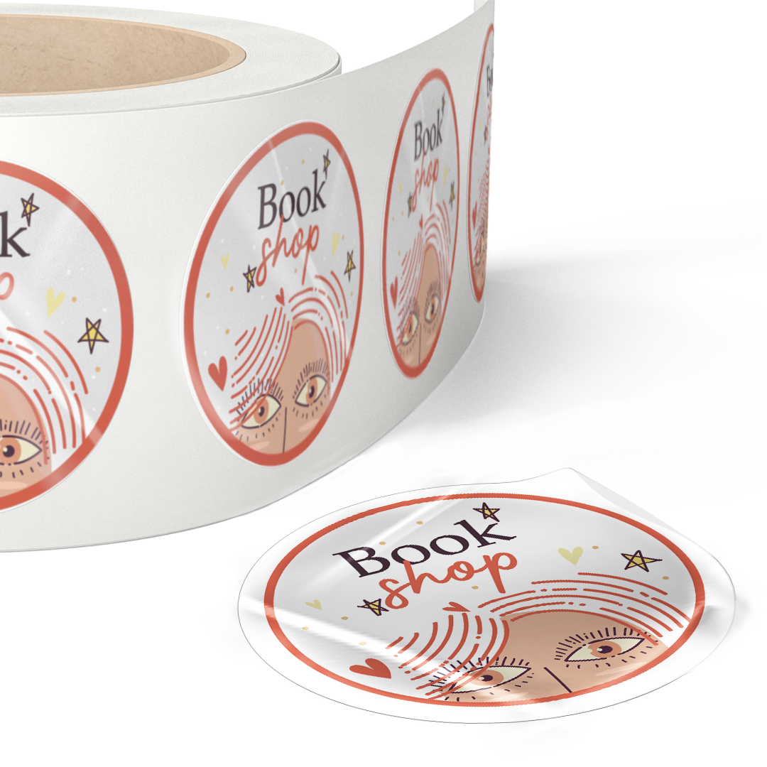50 Etichette Adesive in Bobina Trasparenti, in 24/48 ore | Stampa e Stampe