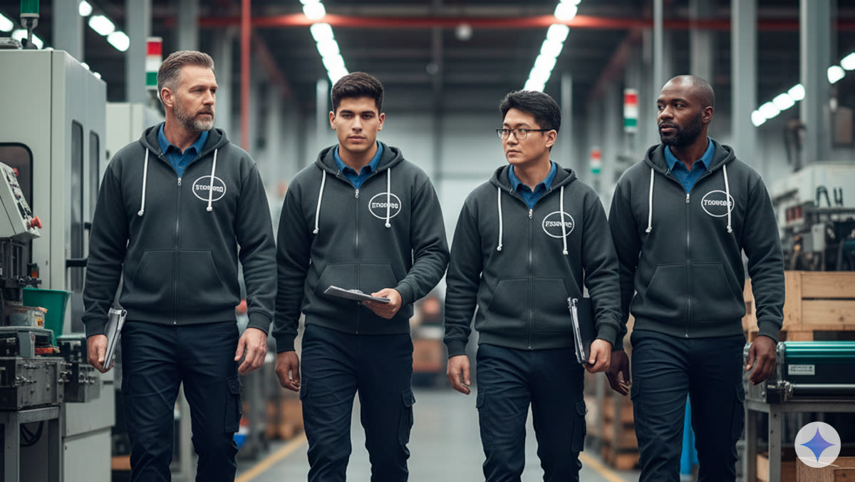 Felpa Uomo Personalizzata - Basic Half Zip, in 24/48 ore | Stampa e Stampe