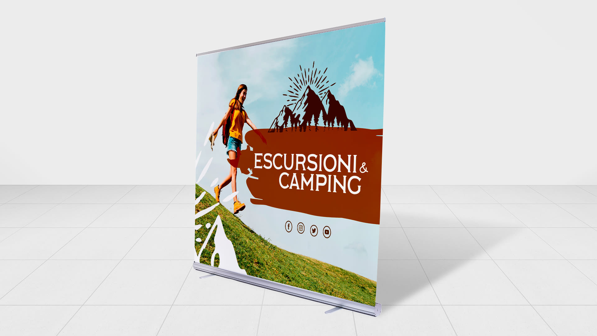 Rollup L 150x200 cm - Stampa Personalizzata, in 24/48 ore | Stampa e Stampe