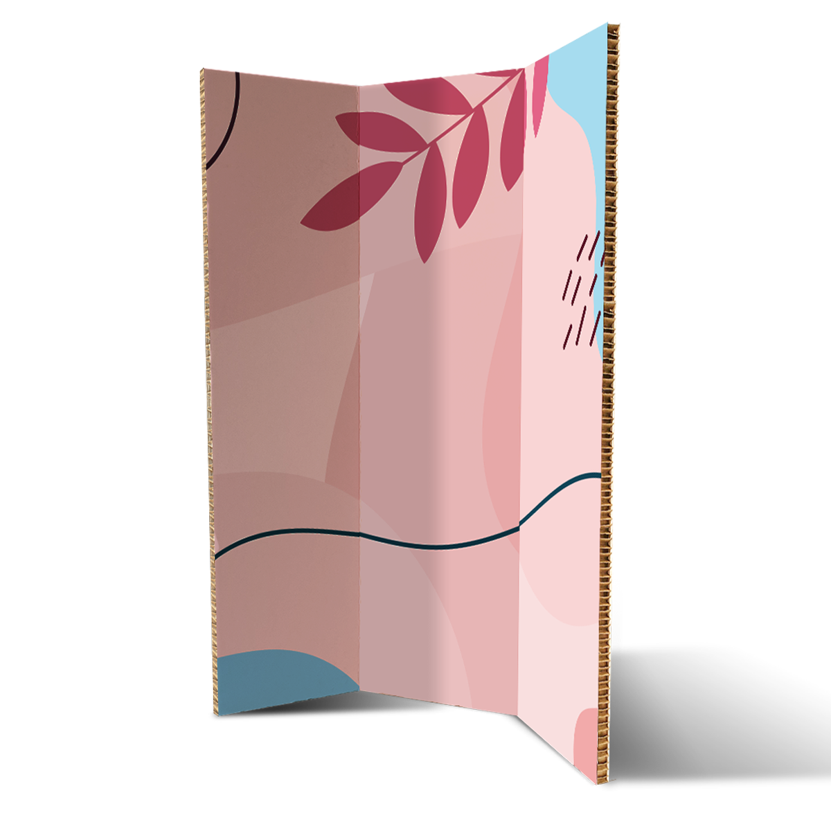 Paravento Personalizzato - 100x150 cm - Cartone Reboard Alveolare 10 mm, in 24/48 ore | Stampa e Stampe
