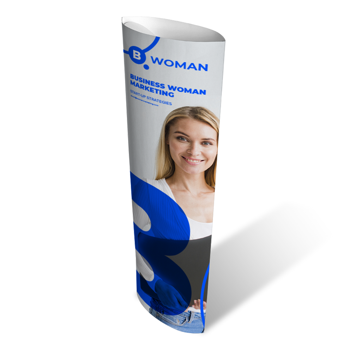 Totem Ovale - 55x156 cm - Cartone Teso 350 gr. - Stampa Personalizzata, in 24/48 ore | Stampa e Stampe