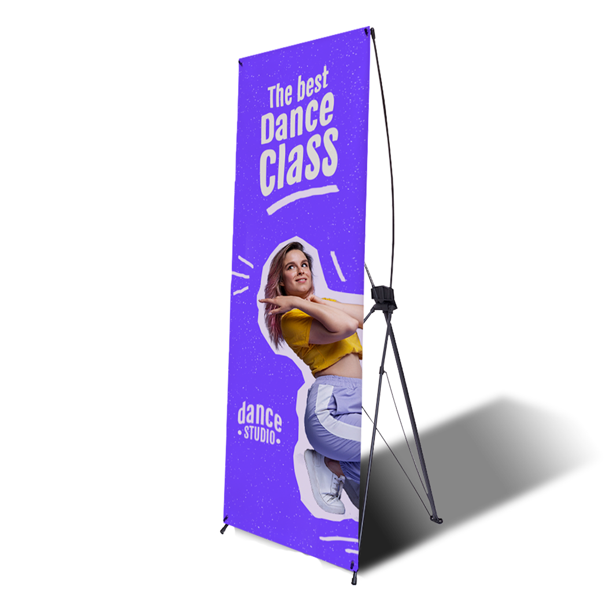 Espositore da Terra - 80x180 cm - X Banner - Monofacciale 510 gr. - Stampa Personalizzata, in 24/48 ore | Stampa e Stampe