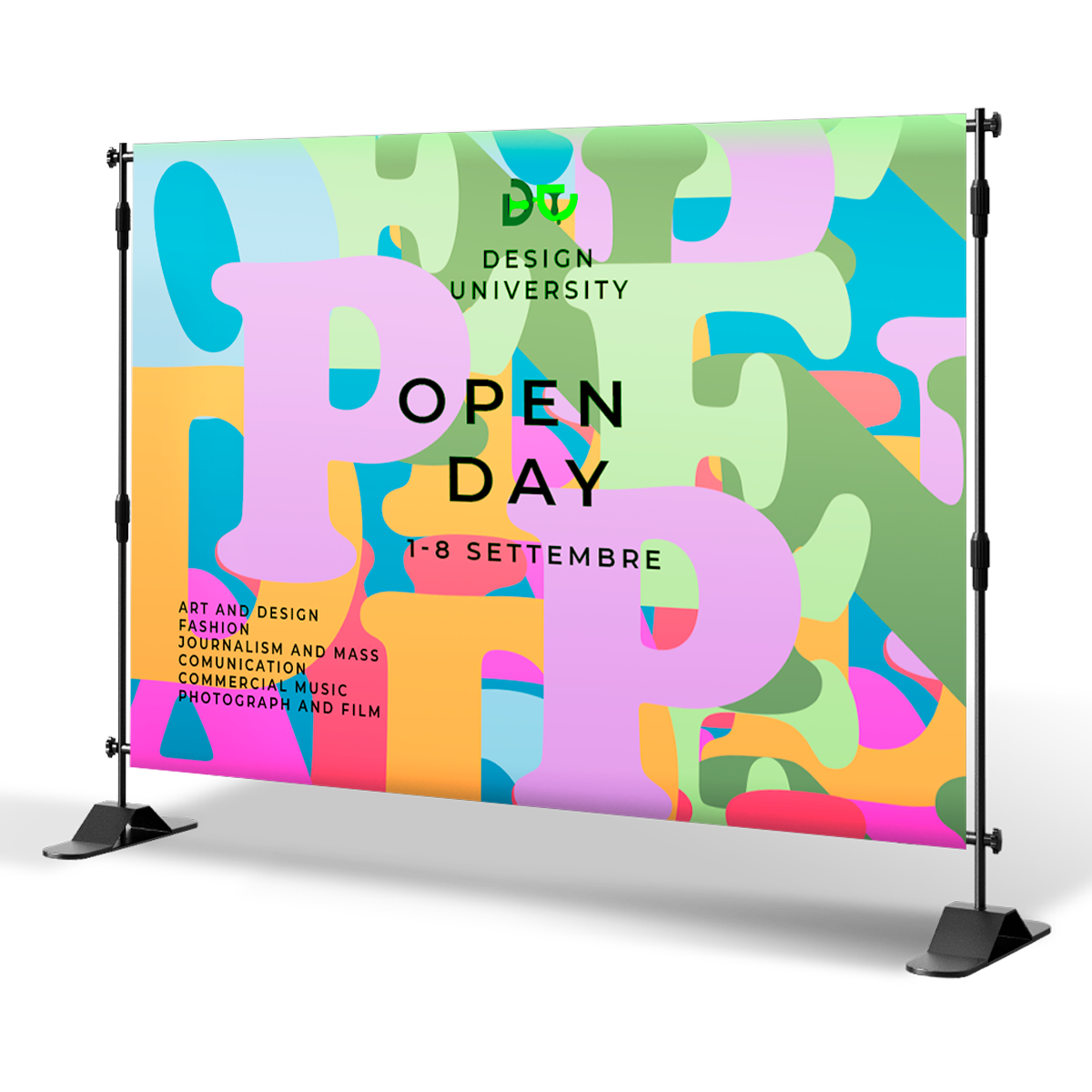 Espositore Tubolare 100x100 cm - Bifacciale 510 gr. - Stampa Personalizzata, in 24/48 ore | Stampa e Stampe